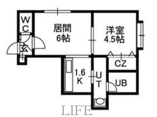 ブレス７４の物件間取画像